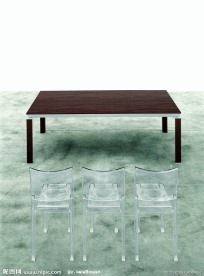 现代室内办公家具实景照片