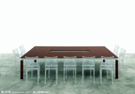 现代室内办公家具实景照片