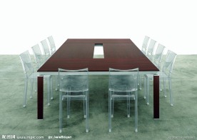 现代室内办公家具实景照片