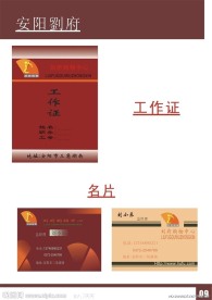 VI 名片 工作证
