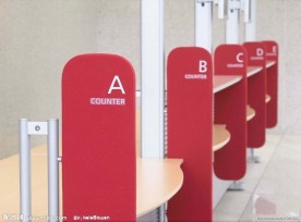现代室内办公家具实景照片