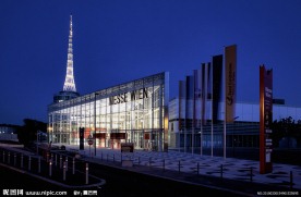 风景名胜 建筑景观 旅游印记 维也纳展览中心 维也纳 展览中心