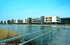 风景名胜 建筑景观 自然风景 旅游印记 国外疗养院 Klinikum Minden