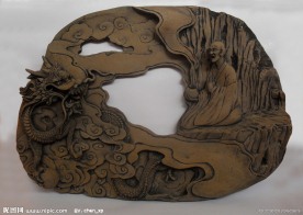 降龙罗汉摆件！