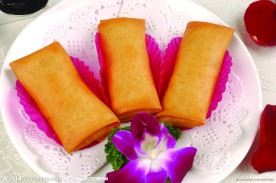 鸡丝春卷