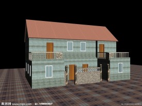3D 房子模型