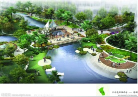 建筑景观设计效果图