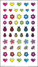蜻蜓 七星虫 花