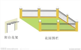 花园围栏花架