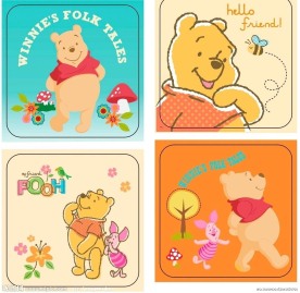 TOALHINHAS POOH 小熊