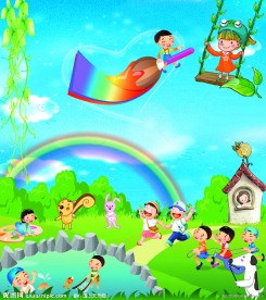 幼儿园墙体