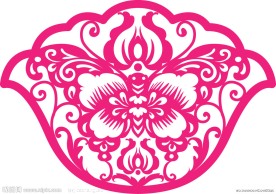 剪纸花纹