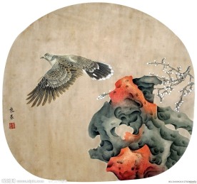黎墨 秋风图