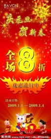 雅芳庆祝元旦X架