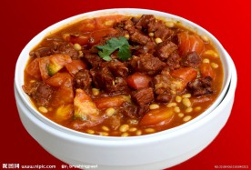 西红柿煲牛腩