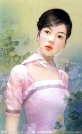 画集 动漫 手绘 美女