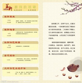 养生会所价目表
