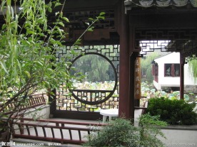 凉亭 走廊 回廊 长廊