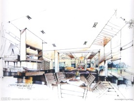 室内设计手绘效果图