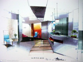 室内设计手绘效果图