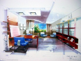 室内设计手绘效果图