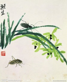 国画兰花