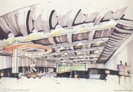 室内设计手绘效果图