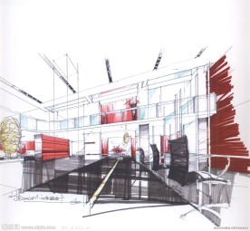 室内设计手绘效果图