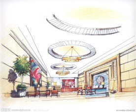 室内设计手绘效果图