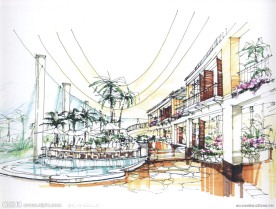 室内设计手绘效果图