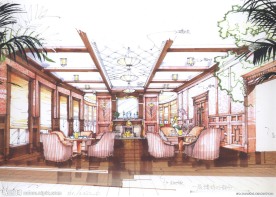 室内设计手绘效果图