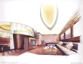 室内设计手绘效果图