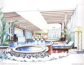 室内设计手绘效果图