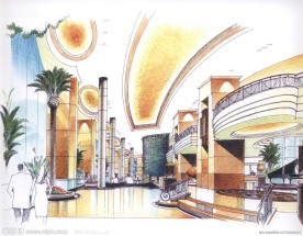 室内设计手绘效果图