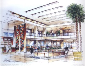 室内设计手绘效果图