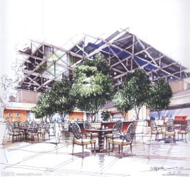 室内设计手绘效果图