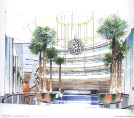 室内设计手绘效果图