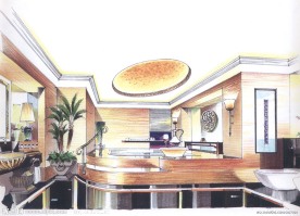 室内设计手绘效果图