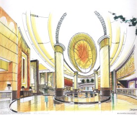 室内设计手绘效果图