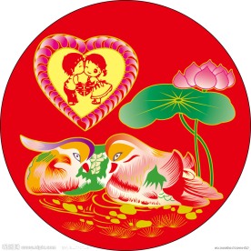鸳鸯戏水