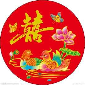 鸳鸯戏水