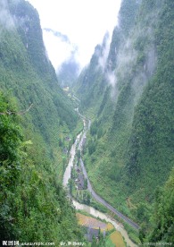 乌龙山大峡谷风光
