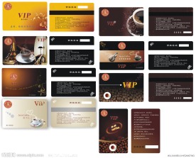咖啡连锁品牌店VIP卡2