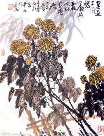 国画菊花