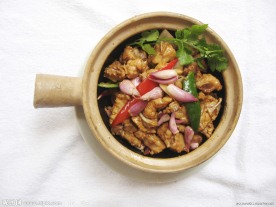 红葱头焗骨