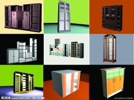 3D建模组合橱