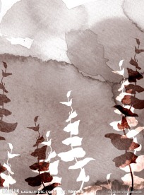 水彩系列psd分层素材