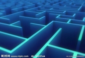 三维视频素材 虚拟3D背景 迷宫