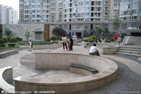 小区的休闲区域