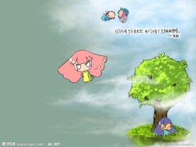 米亚米拉趣味漫画壁纸